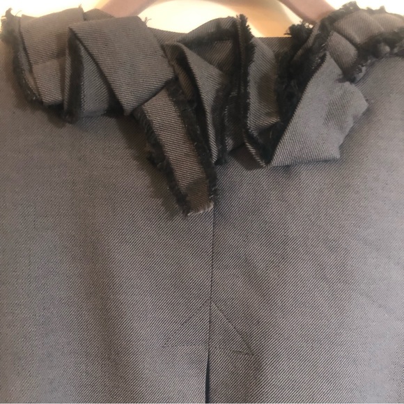 Rebecca Taylor women’s jacket size 10 new with tags gray and black work to date - Picture 11 of 11